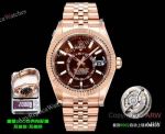 AR+ Factory Weighted Version Rolex SKY-DWELLER Red Face 904L Watch 42mm